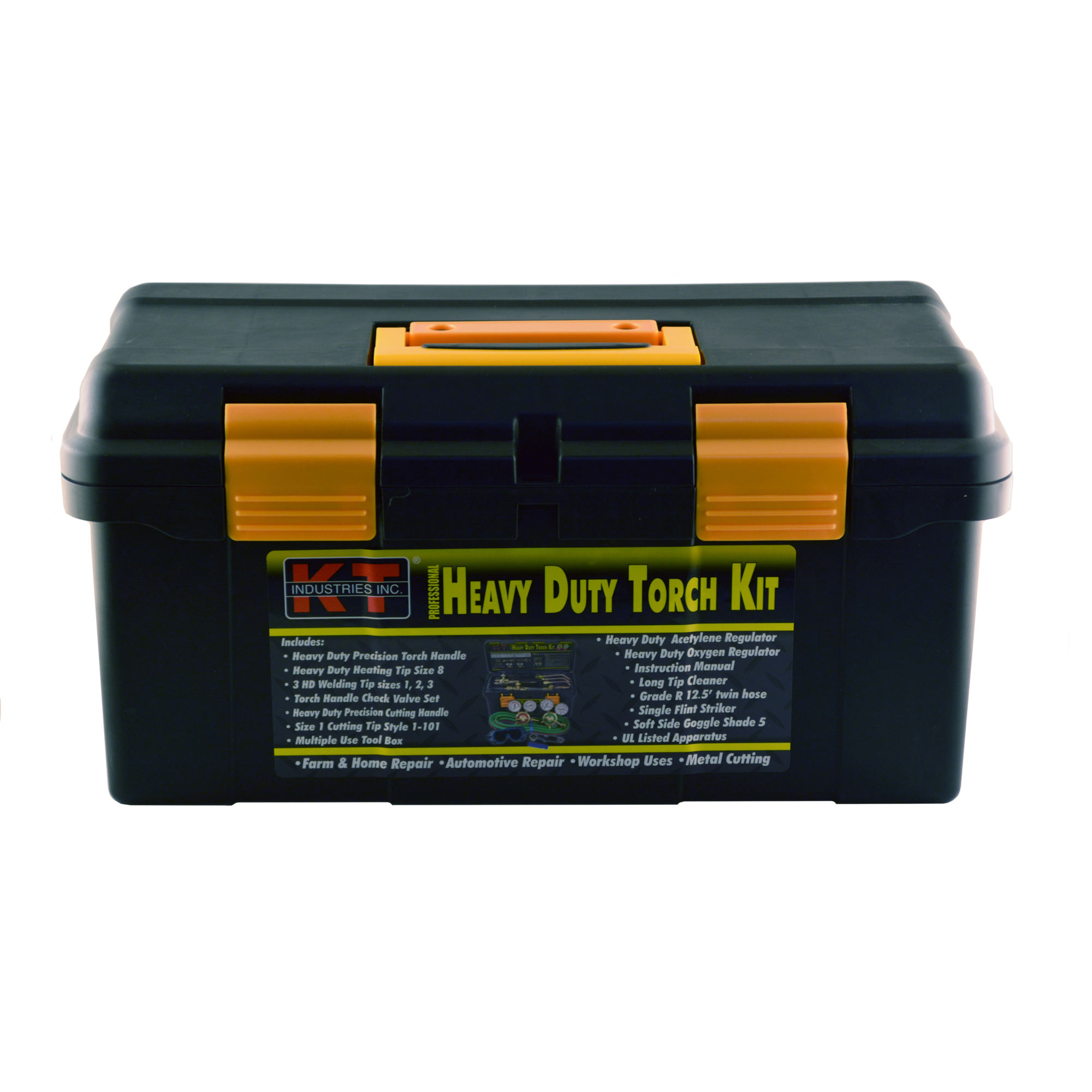 K-T Industries Heavy-Duty Victor Style Torch Kit — Welds Up to 4in., Cuts Up to 8in., Model# 31-5006